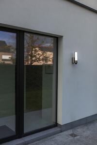 LUTEC Venkovní nástěnné chytré LED osvětlení ELARA s bezpečnostní kamerou a čidlem, 17,5W 5267106001