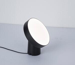 LUTEC Stolní chytrá LED lampa MOA s bluetooth a RGB funkcí, 9,5W, kulatá, černá 8501701012