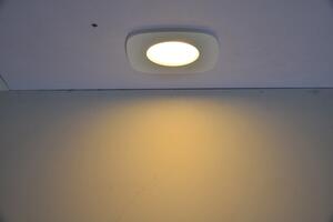 LUTEC Vestavné bodové LED chytré osvětlení RINA s RGB funkcí, 7,7W, teplá bílá-studená bílá, čtverec, bílé 8304301446