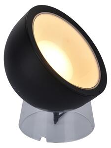 LUTEC Stolní chytrá LED lampa GLOBE s bluetooth a RGB funkcí, 9,5W, kulatá, černá 8500401012