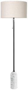 GUBI Mramorová stojací lampa Gravity 169 cm