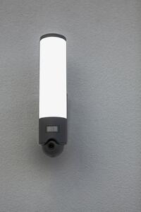 LUTEC Venkovní nástěnné chytré LED osvětlení ELARA s bezpečnostní kamerou a čidlem, 17,5W 5267106118