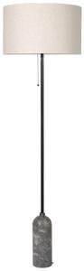 GUBI Mramorová stojací lampa Gravity 169 cm