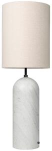 GUBI Mramorová stojací lampa Gravity 130 cm