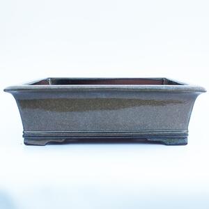 E-bonsai Miska 40 x 29 x 13 cm barva šedá