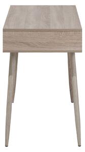 Psací stůl se zásuvkou 100 x 48 cm světlé dřevo DEORA