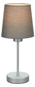BRILONER Stolní lampa, 31,4 cm, max. 25 W, šedá-stříbrná BRILO 7024-014