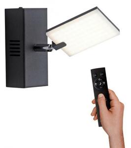 PAUL NEUHAUS PURE-MIRA, LED nástěnné svítidlo, černá, stmívatelné, CCT 2700-5000K