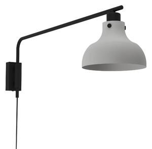 EGLO Vintage nástěnná lampa MATLOCK, 1xE27, 40W, šedá 43843