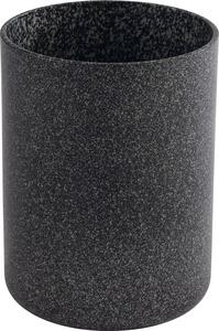 APS Nádobka na dresink / Chladicí nádoba na láhve, výška: 150 mm, ø: 115 mm černá/stříbrná