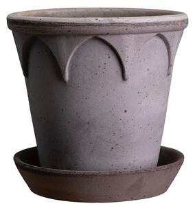 Bergs Potter Terakotový květináč Elizabeth Grey - 14 cm BP103