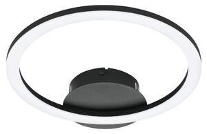 EGLO Chytré LED stropní osvětlení PARRAPOS-Z, 12W, teplá bílá-studená bílá, černé, kulaté 900323