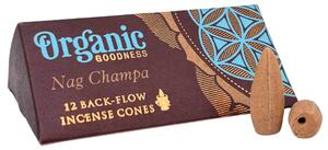 Song of India Organic Goodness - Nag Champa, vonné františky, 6 ks