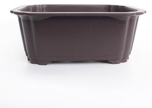 E-bonsai Miska plast MP-19 - 39 x 30 x 14,5 cm barva hnědá
