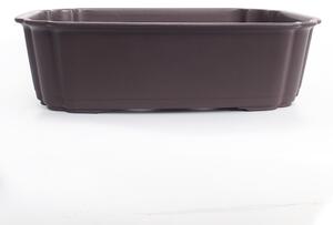 E-bonsai Miska plast MP-20 - 50 x 35 x 14,5 cm barva hnědá