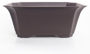 E-bonsai Miska plast MP-21 - 32,5 x 23 x 13 cm barva hnědá