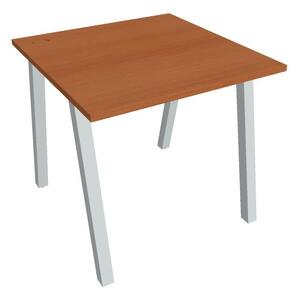 Kancelářský pracovní stůl USA 800, bílá RAL 9016, deskaakát