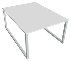 Kancelářský pracovní stůl USDO 1200, bílá RAL 9016, deskabuk