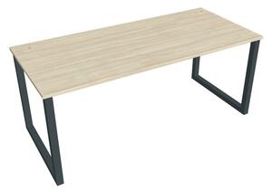Kancelářský pracovní stůl USO 1800, bílá RAL 9016, deskabuk