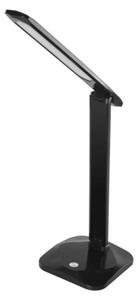 EMOS Stmívatelná LED moderní stolní lampa CHASE, 7,8W, teplá bílá-studená bílá, černá Z7619B