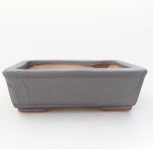 E-bonsai Keramická bonsai miska 11 x 8,5 x 3,5 cm kovová