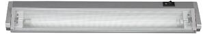 RABALUX Podlinkové osvětlení s vypínačem EASY LIGHT, 1xG5, 8W, teplá bílá, 35cm, stříbrné 002364