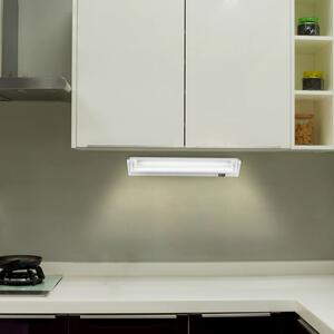 RABALUX Podlinkové osvětlení s vypínačem EASY LIGHT, 1xG5, 8W, teplá bílá, 35cm, stříbrné 002364