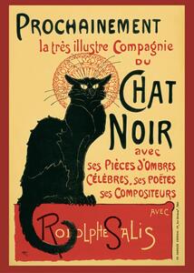 Plakát, Obraz - Le Chat Noir - Steinlein, ( x cm)