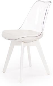 Jídelní židle K245, bílá