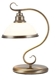 RABALUX Stolní rustikální lampa ELISETT, 1xE27, 60W, bronzová 002752
