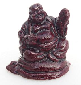 E-bonsai Budha červený sedící 2,5 x 3 cm