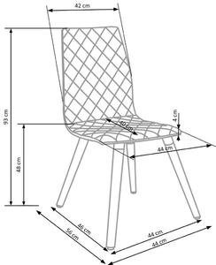 Jídelní židle K282, béžová