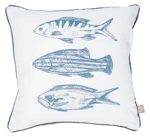 Livarno® Dekorativní polštář, 40 x 40 cm (ryby) (100405322002)
