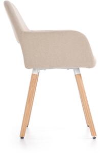 Jídelní židle K283, béžová