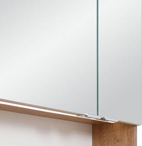 Zrcadlová skříňka závěsná s LED osvětlením Doris 60 ZS