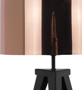Stolní lampa v měděné barvě 55 cm STILETTO