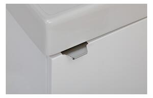Koupelnová skříňka s keramickým umyvadlem Amanda W 40 P/L, bílá