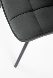 Jídelní židle K332, tmavě šedá