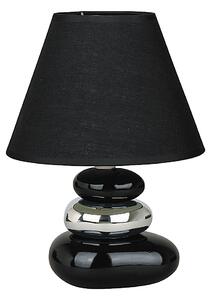 RABALUX Stolní lampa SALEM, stříbrnočerná 004950