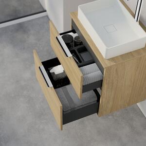 Vanity unit TIM 60cm for countertop washbasin - colour selectable