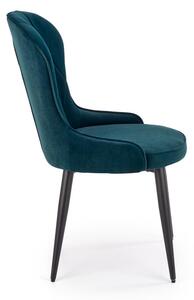 Jídelní židle K366, zelená