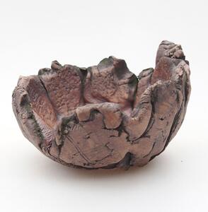 E-bonsai Keramická Skořápka 8,5 x 6 x 6,5 cm zelená