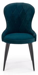 Jídelní židle K366, zelená