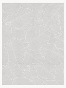 Vinylová rohožka's protiskluzovou vrstvou Hojas Gris