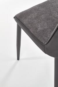 Jídelní židle K368, tmavě šedá