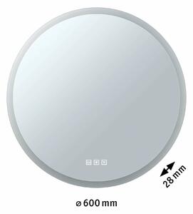 PAULMANN HomeSpa LED zrcadlo s osvětlením Mirra kruhové IP44 zrcadlo/bílá 21W WhiteSwitch 789.52