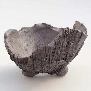 E-bonsai Keramická Skořápka 8,5 x 8 x 5,5 cm kovová