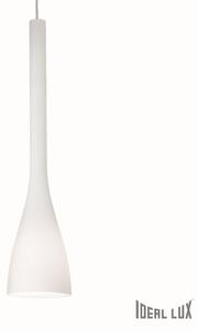 IDEAL LUX Závěsný lustr na lanku ve skandinávském stylu FLUT, bílý 35666