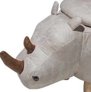 Světle šedá stolička nosorožec RHINO
