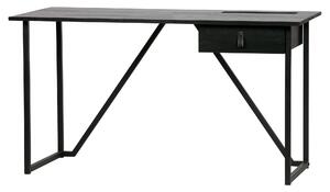 Psací stůl luis 126 x 53 cm černý